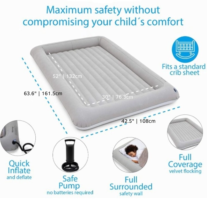 Inflatable Toddler Travel Bed: image 6