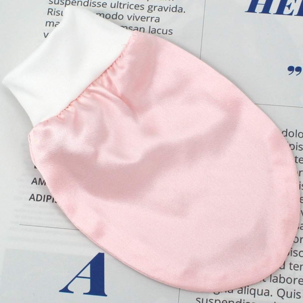 New Born Silk Gloves - pink