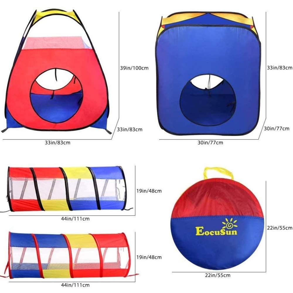 Kids Play Tent and Tunnel: image 14